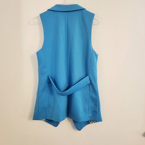 TIMING | Blue Casual Vest - Picture 2 of 6